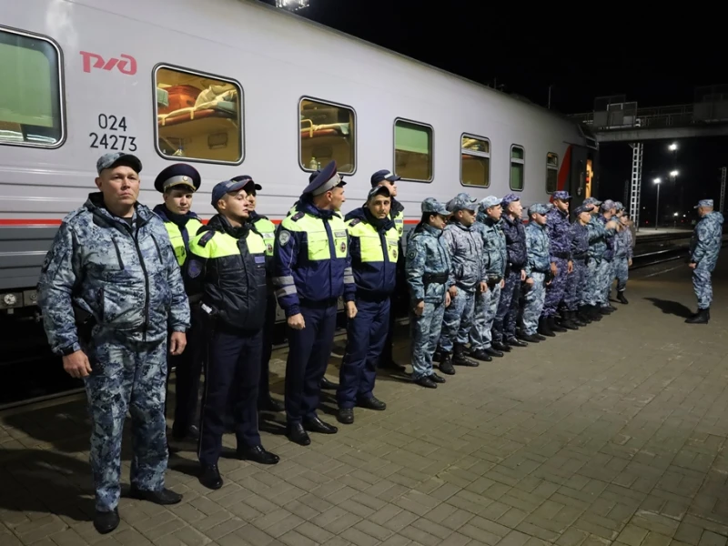 👮‍Сводный отряд кировской полиции вернулся из командировки на Северный Кавказ