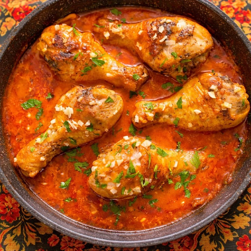 АППЕТИТНЫЕ КУРИНЫЕ НОЖКИ С БАРХАТНЫМ СОУСОМ, КОТОРЫЙ ХОЧЕТСЯ ВЫМАКИВАТЬ ХЛЕБОМ ДО ПОСЛЕ...