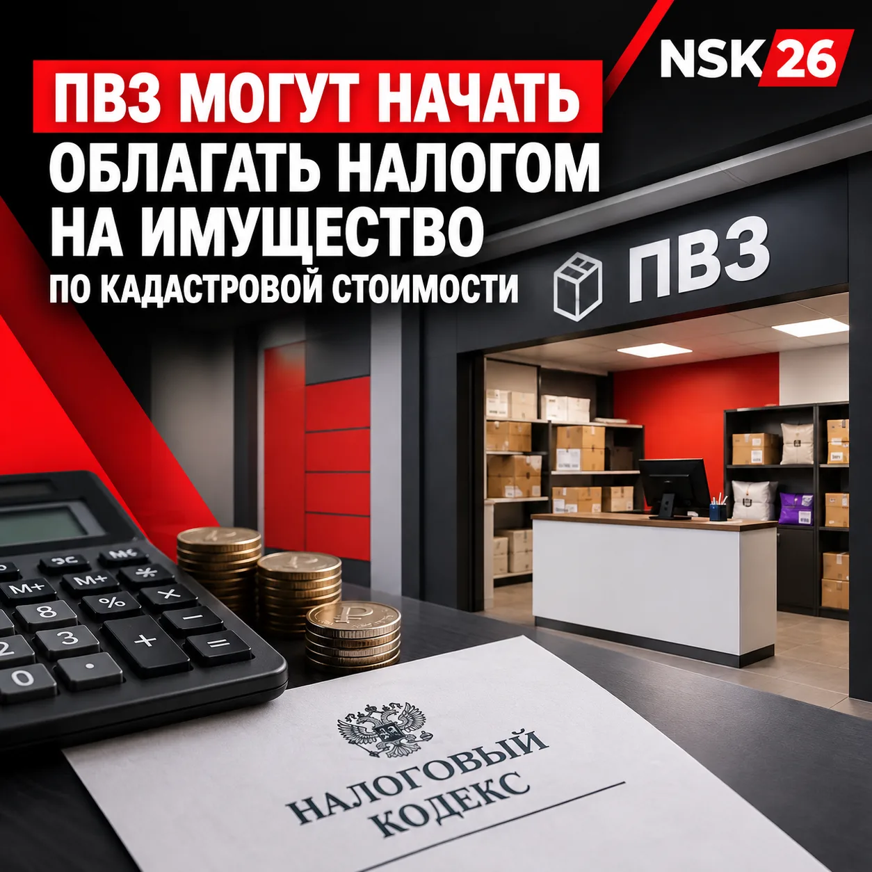 ⚡️ Пункты выдачи маркетплейсов могут начать облагать налогом на имущество по кадастрово...