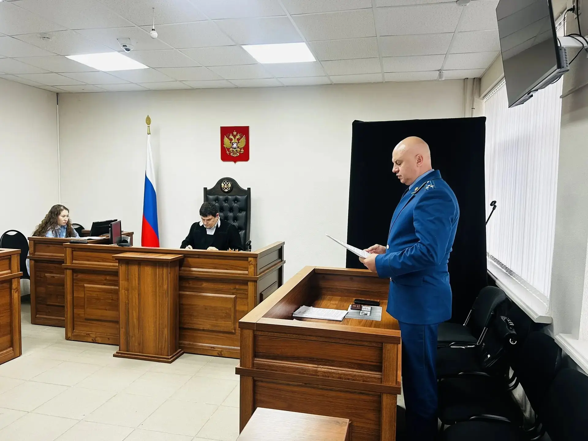⚖️Заместитель прокурора края поддержал государственное обвинение по тяжкому преступлению