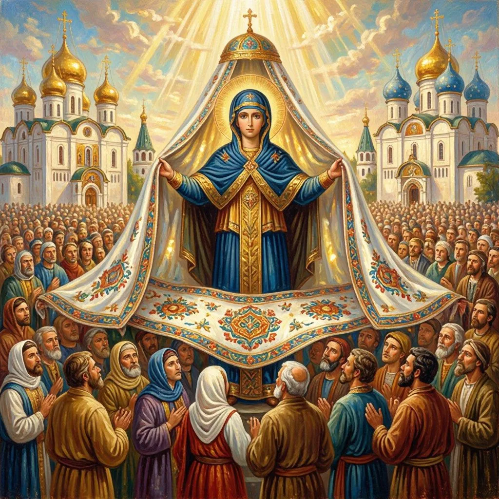 С праздником Покрова Пресвятой Богородицы! 🎉
