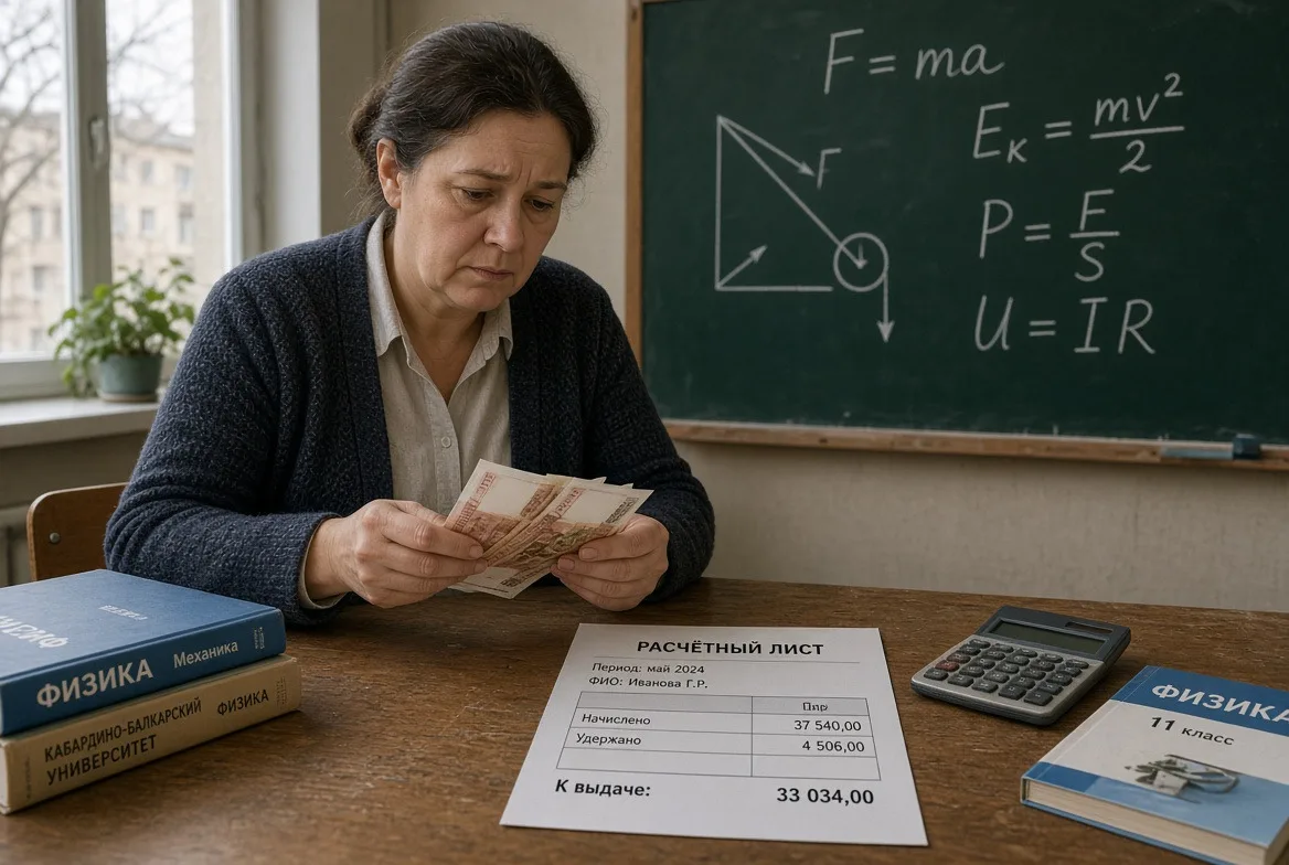 👩‍🏫 Учитель из Башкирии раскрыла зарплату: полторы ставки — меньше 38 тысяч