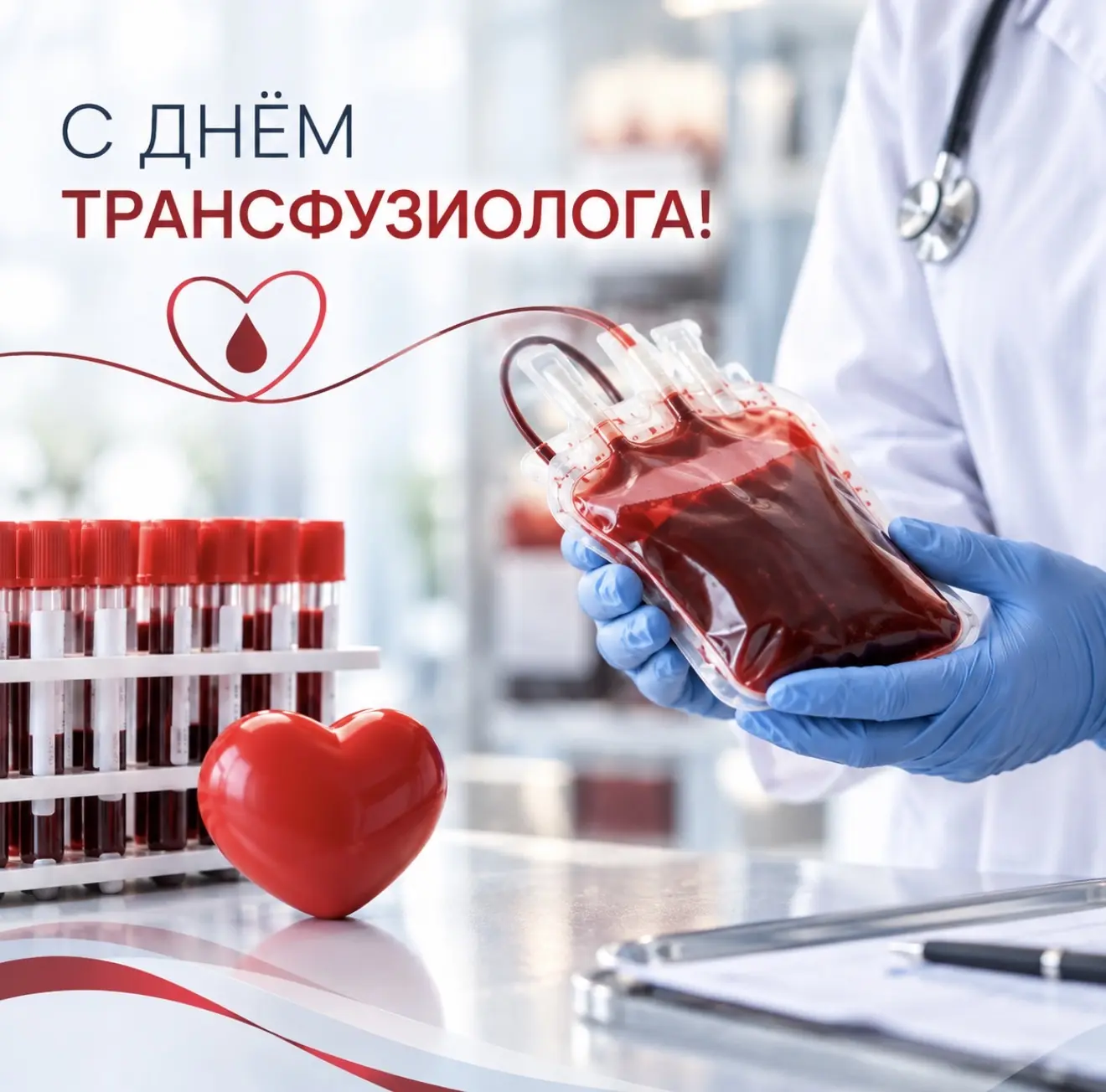 ❗️15 октября — День трансфузиолога в России