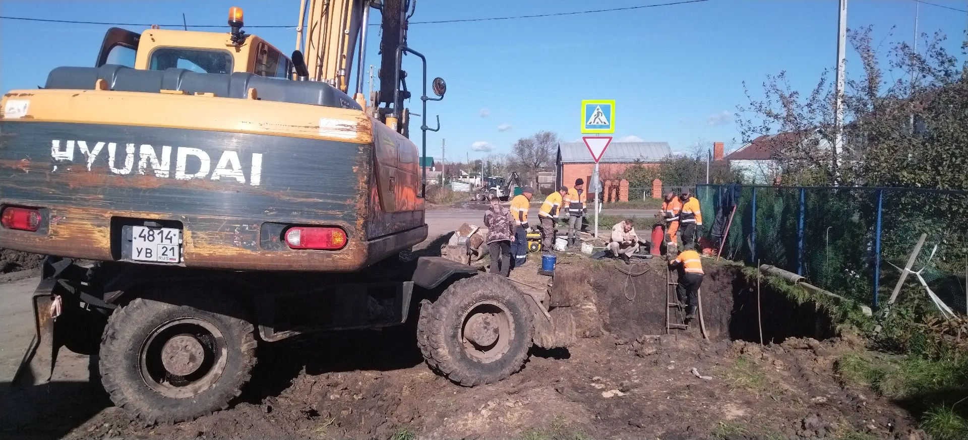 В селе Батырево продолжается масштабное строительство сетей водоснабжения по нацпроекту