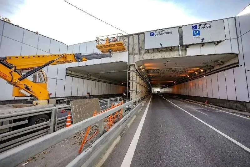 🚧 В посёлке Внуково ремонтируют транспортный тоннель