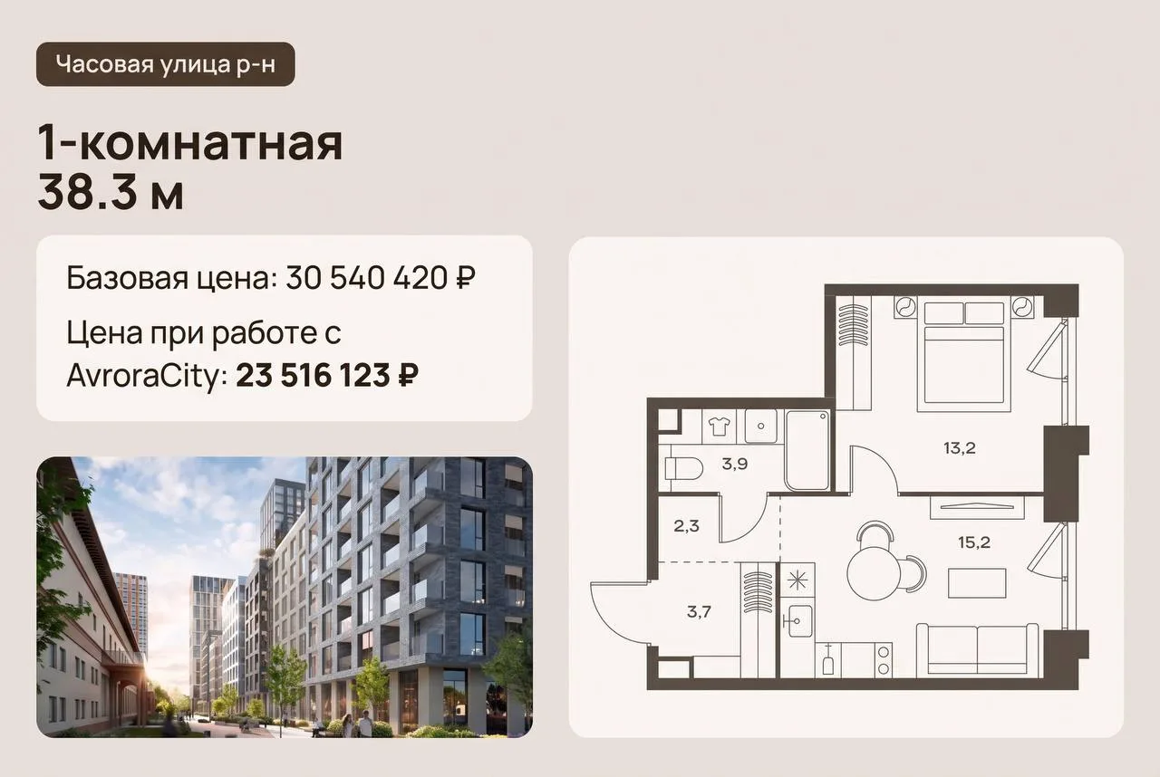 Два клиента — два разных подхода к ипотеке, и под каждый своя квартира 🔍