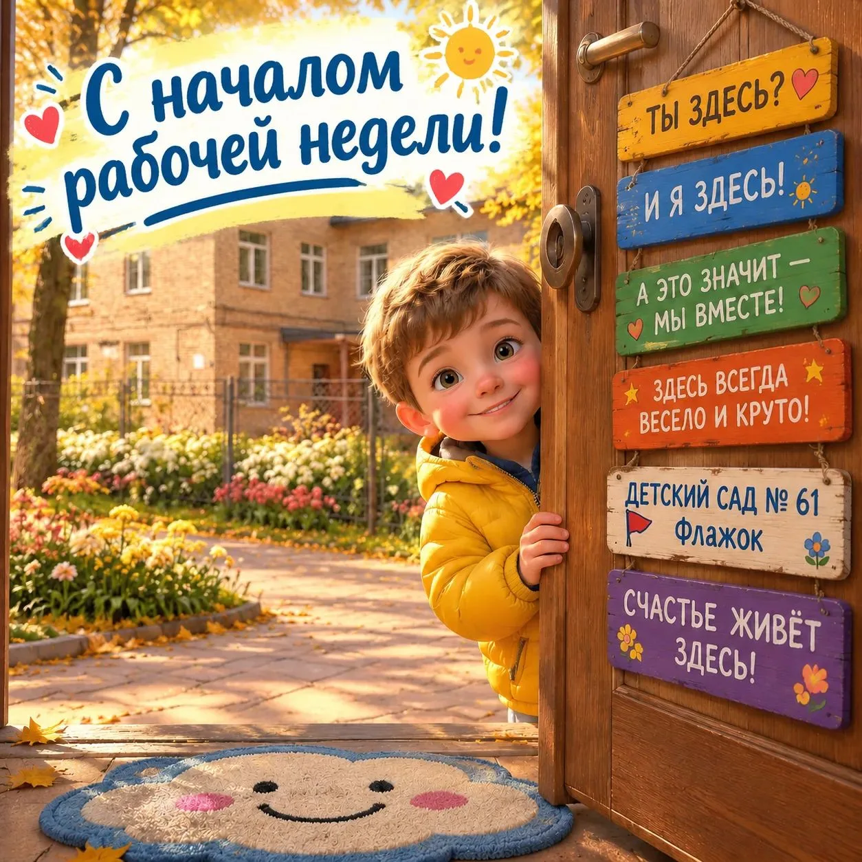 ☀️🍁Доброе утро, друзья! С началом новой рабочей недели!