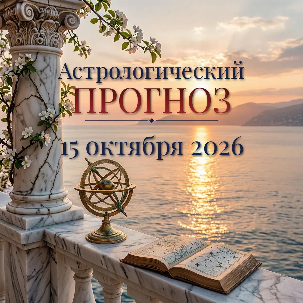 ✨ Прогноз на сегодня: 15 октября 2026 ✨