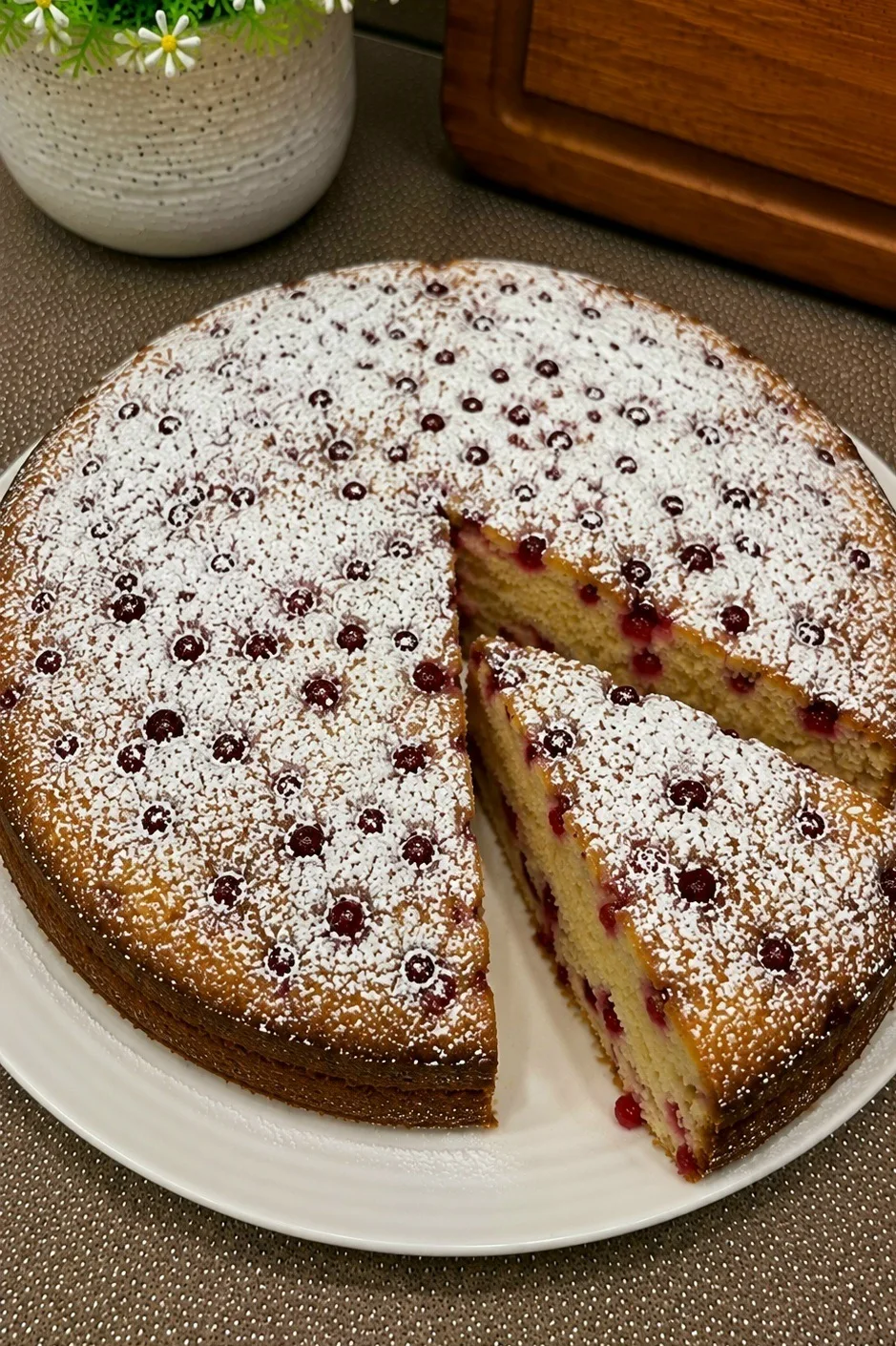 🍰 ПЫШНЫЙ ПИРОГ С ЯГОДАМИ - ПРОСТОЙ, А КАКОЙ ЖЕ ВКУСНЫЙ