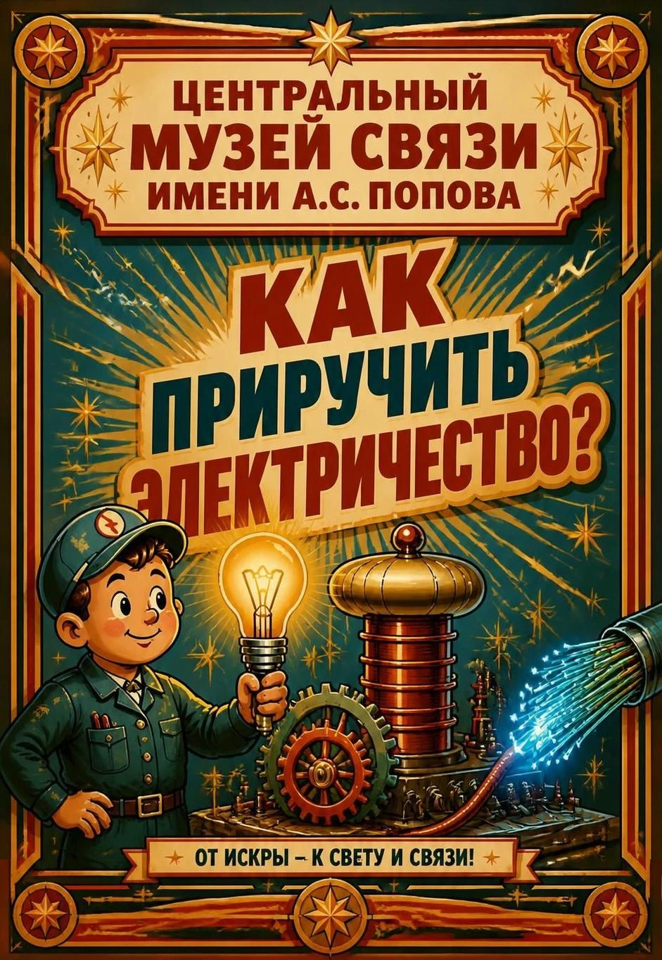 Приглашаем учащихся 8–11 классов на экскурсию «Как приручить электричество»!