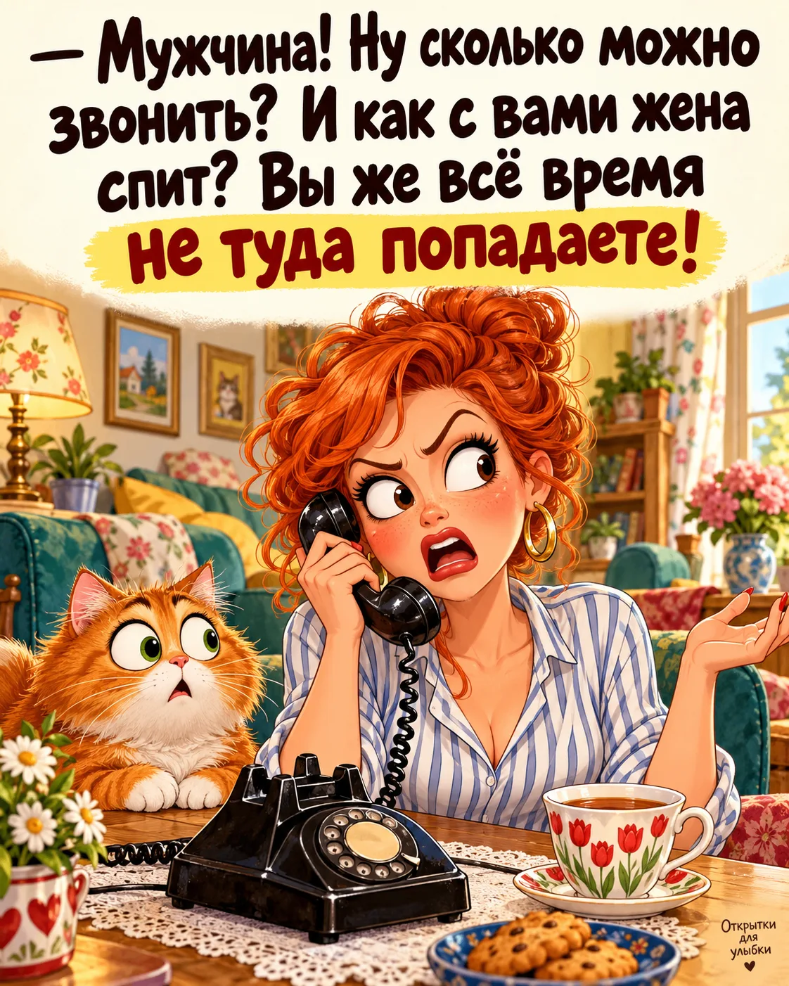 ☎️ Некоторые мужчины так настойчиво ищут приключений, что даже неправильный номер счита...