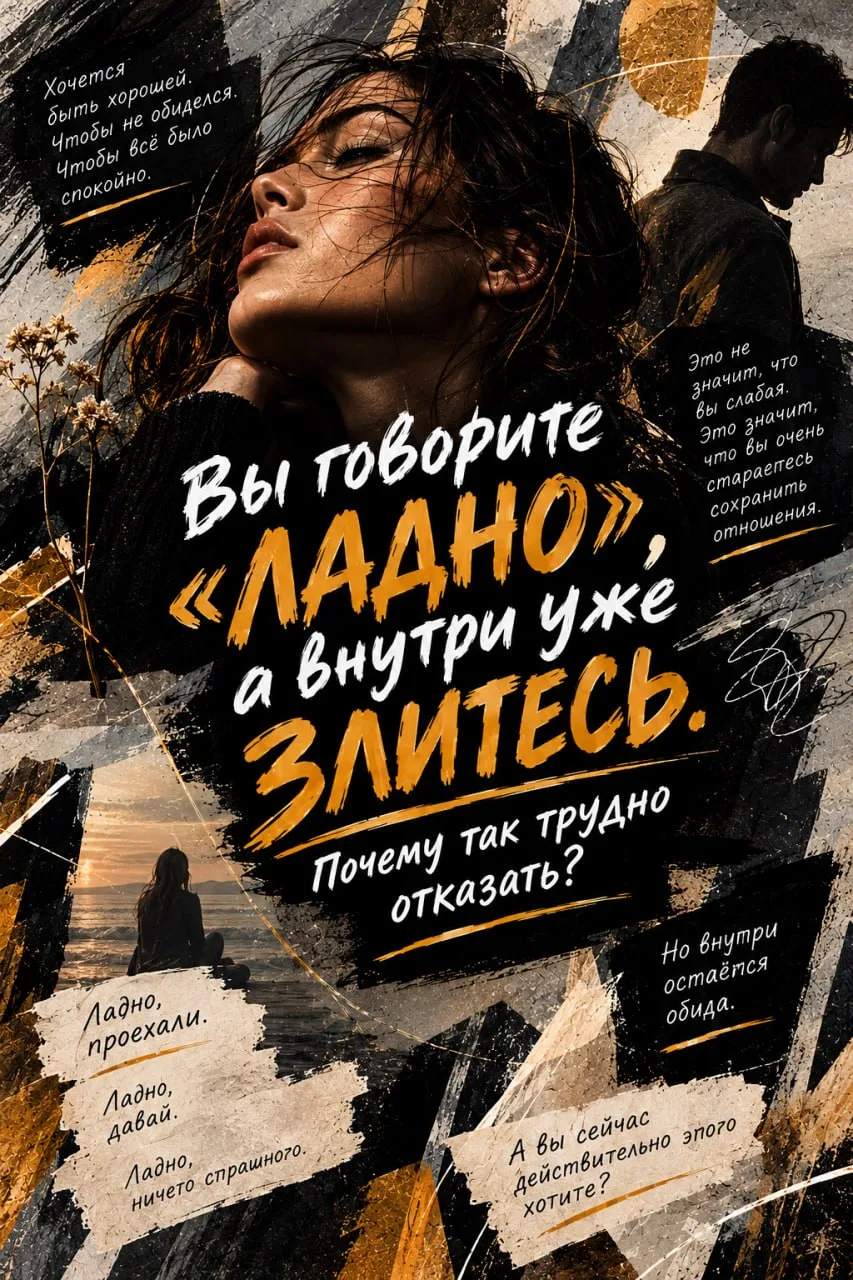 Вы говорите «ладно», а внутри уже злитесь. Почему так трудно отказать?