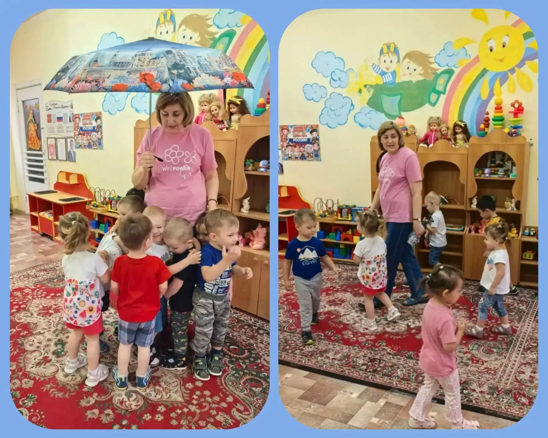 В рамках проекта "Фольклорные игры" малыши второй группы раннего возраста "Солнышко" ☀️...