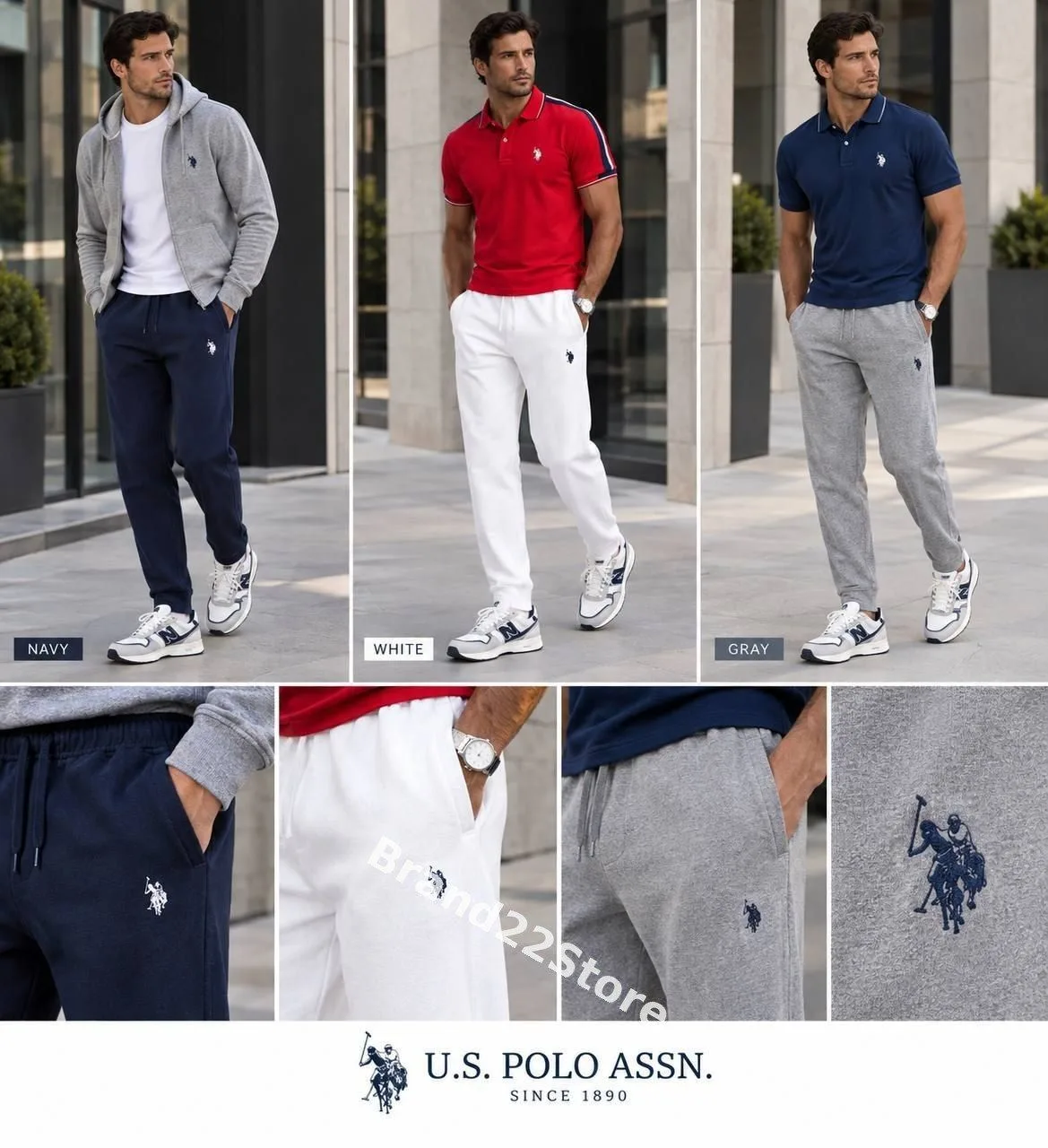 Мужские джоггеры US POLO ASSN❤️
