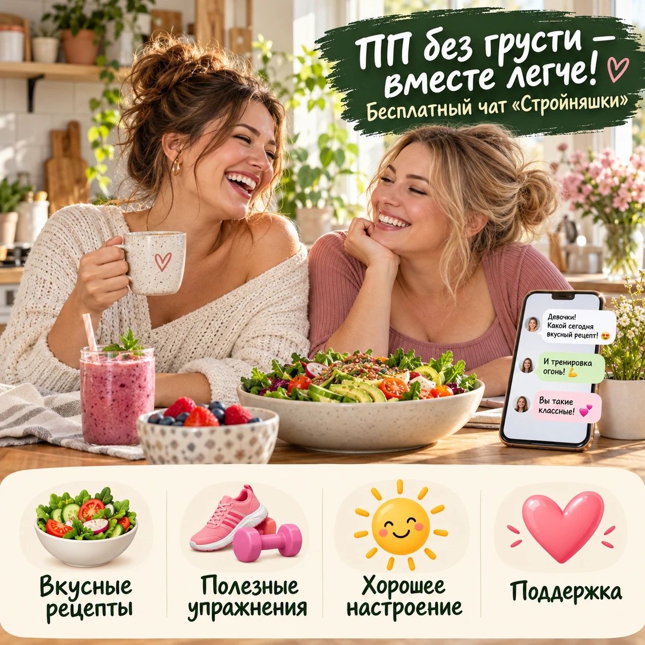 Опять понедельник, а желание худеть где-то между пледом и булочкой? 😄