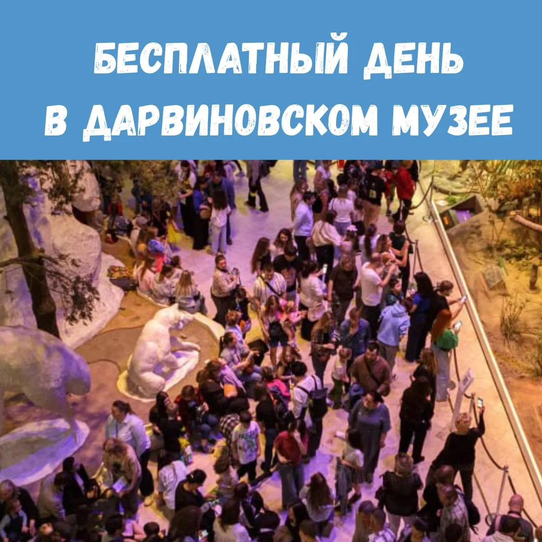 Дарвиновский музей у соседей откроет двери для бесплатного посещения 16 октября.