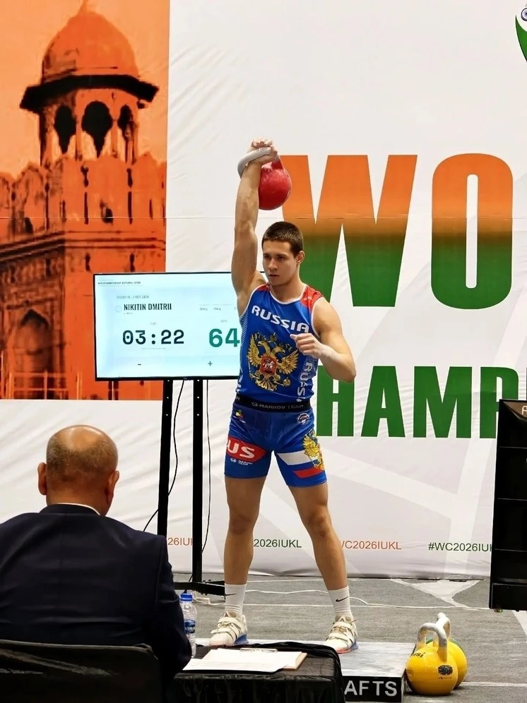 💪Самарский спортсмен Дмитрий Никитин выиграл золото на первенстве мира по гиревому спо...