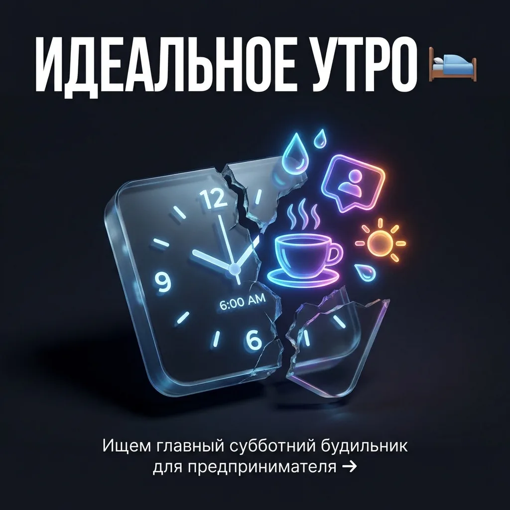 Субботний практикум: идеальное утро 🛌