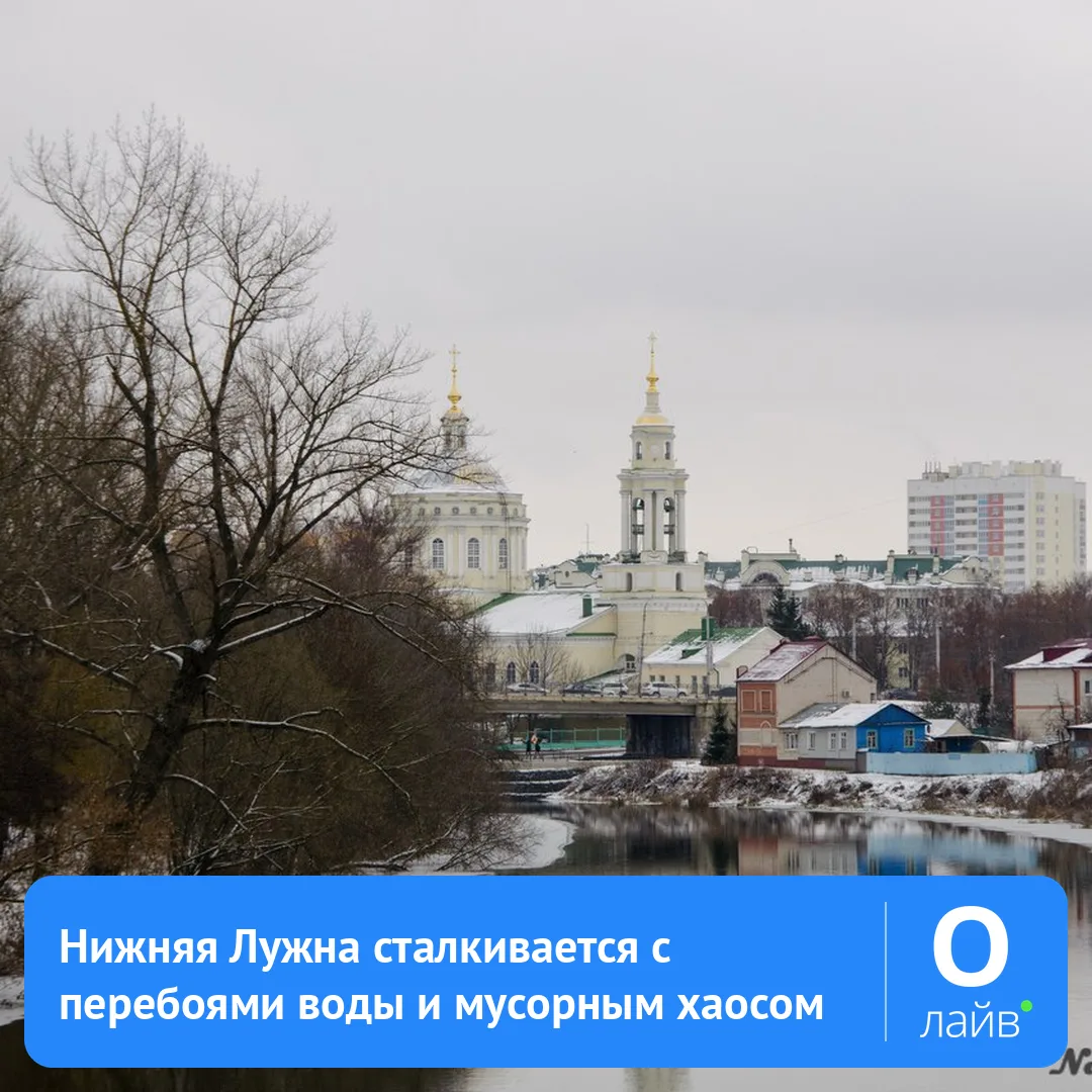 🌿 Нижняя Лужна сталкивается с перебоями воды и мусорным хаосом