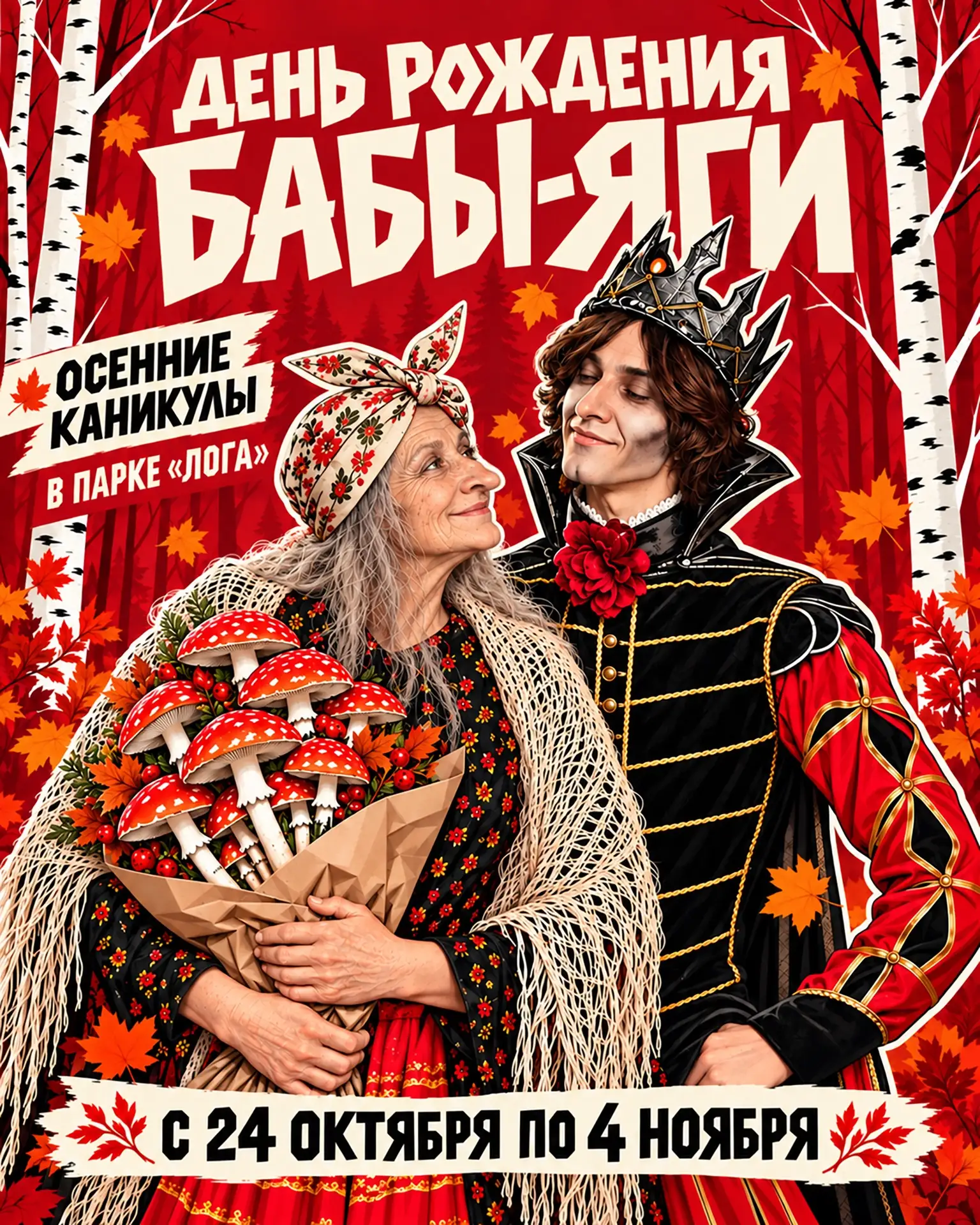 🍂 Осенние каникулы в парке «Лога»