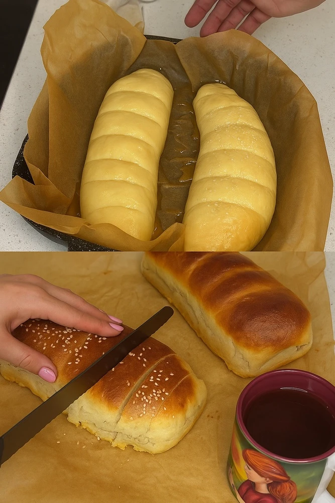 Молочный батон 🥖