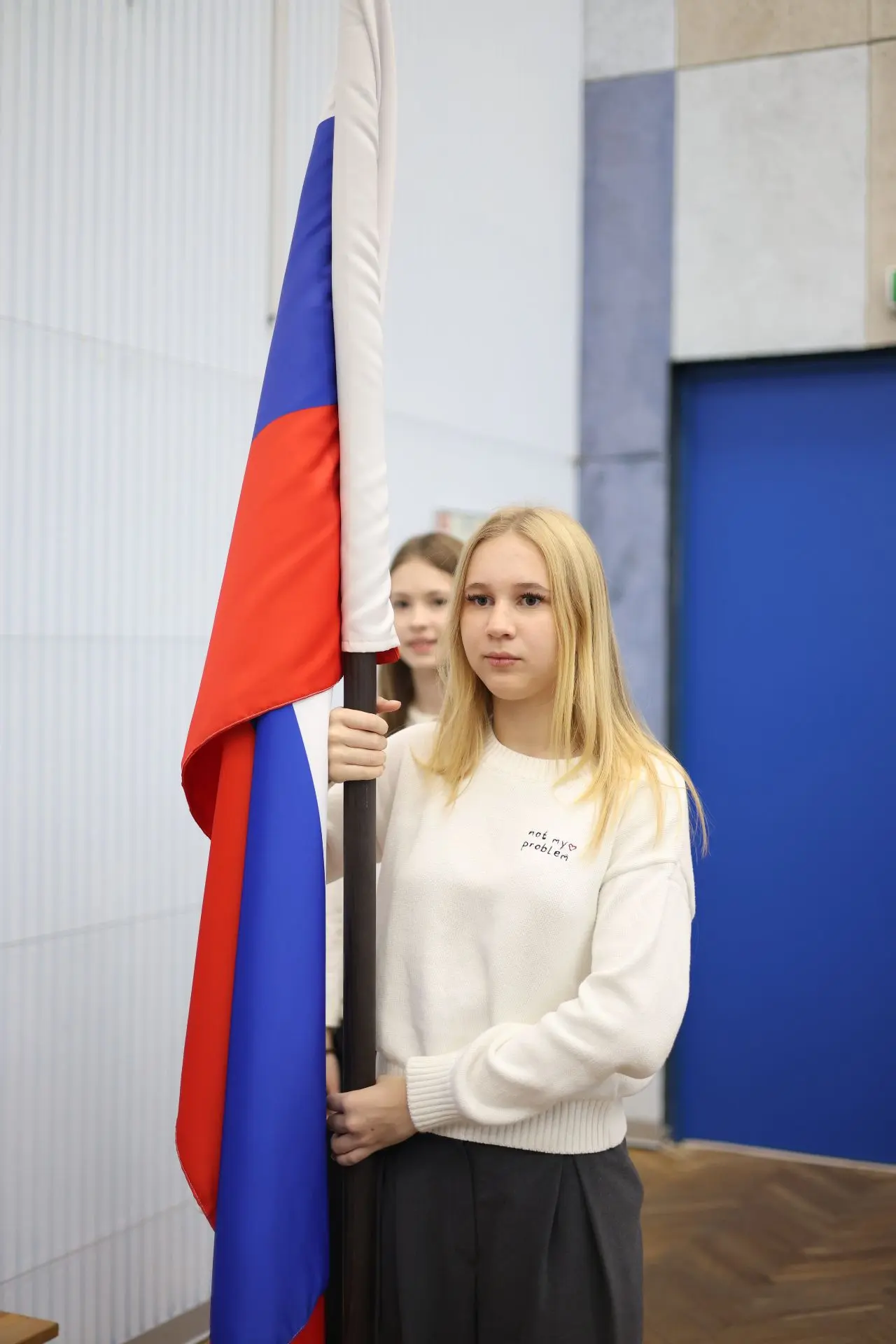 🇷🇺 Сегодня, 12 октября 2026 года, в нашей школе состоялась торжественная церемония по...