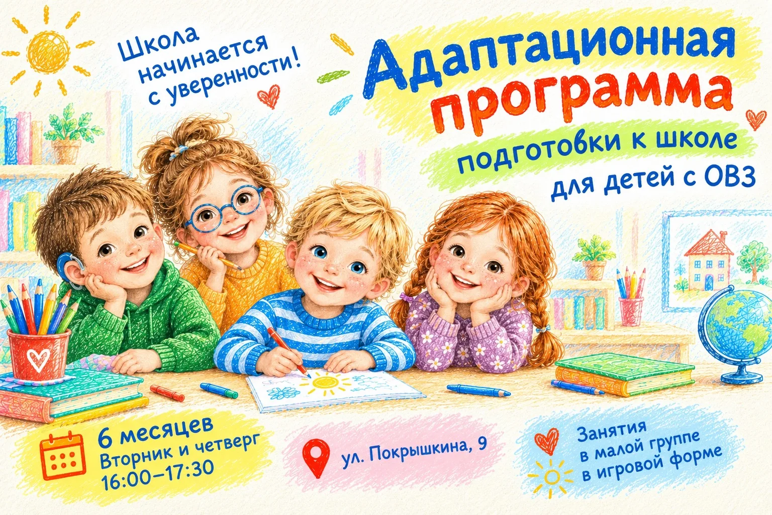 Школа начинается с уверенности!