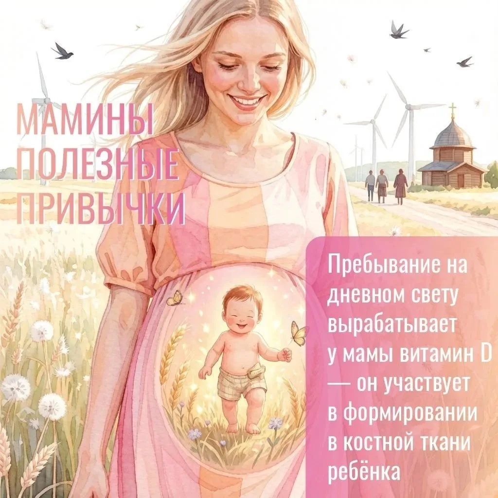 🌸 Мамины полезные привычки – это ключ к здоровью и развитию малыша! ☀️
