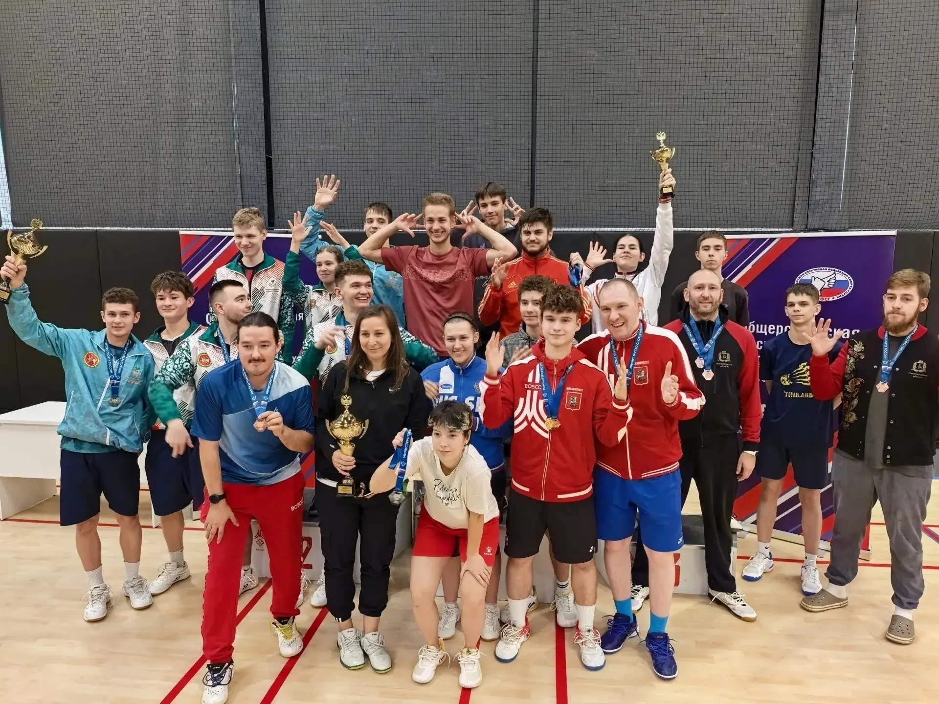 🏸Кубок России по бадминтону (спорт глухих) - итоги!