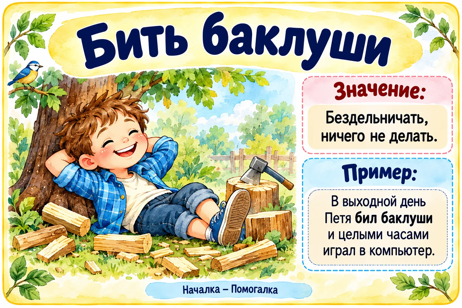 Ловите фразеологизмы для доски🦉
