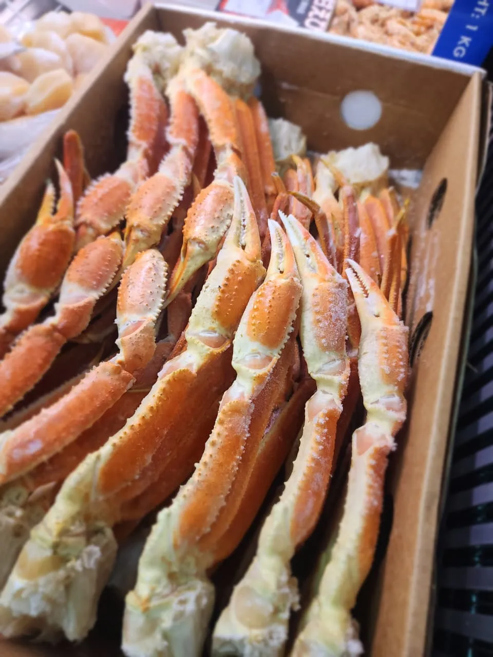 🦀🦀Конечности краба Стригуна 1750р/1кг Заводское качество, шоковая заморозка 👍