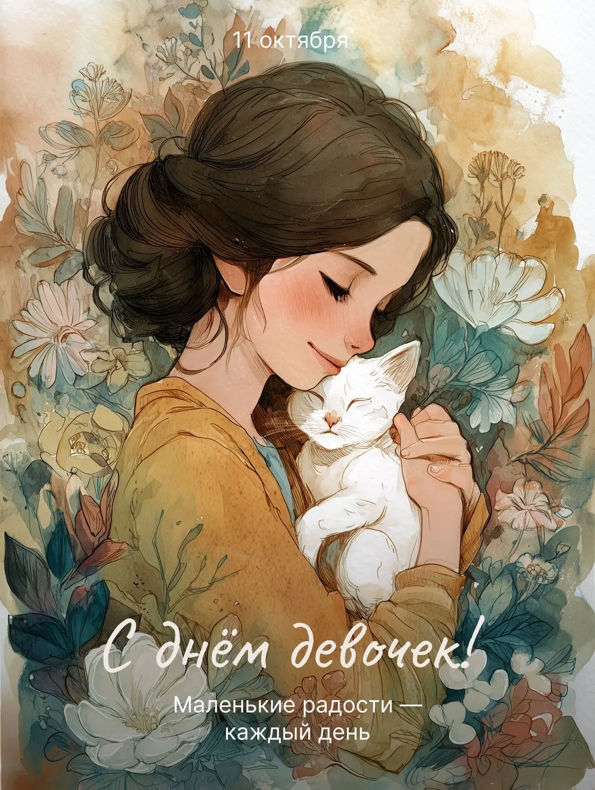 Доброе утро, красотки! Сегодня отмечаем Международный день девочек 👧