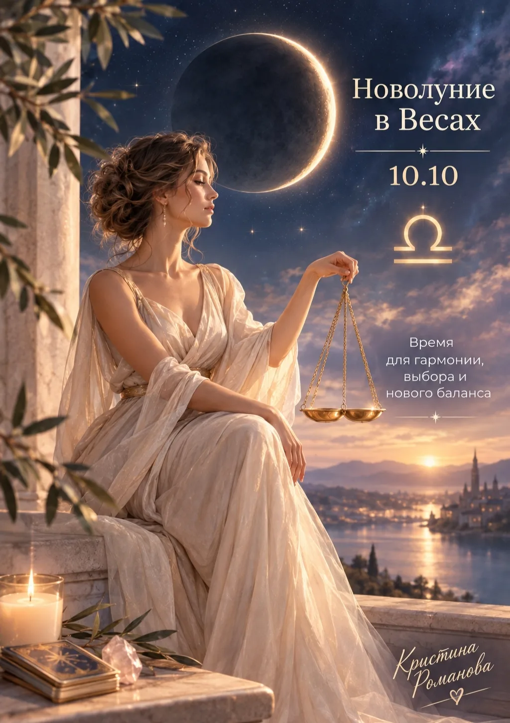 🌘 НОВОЛУНИЕ 10.10: