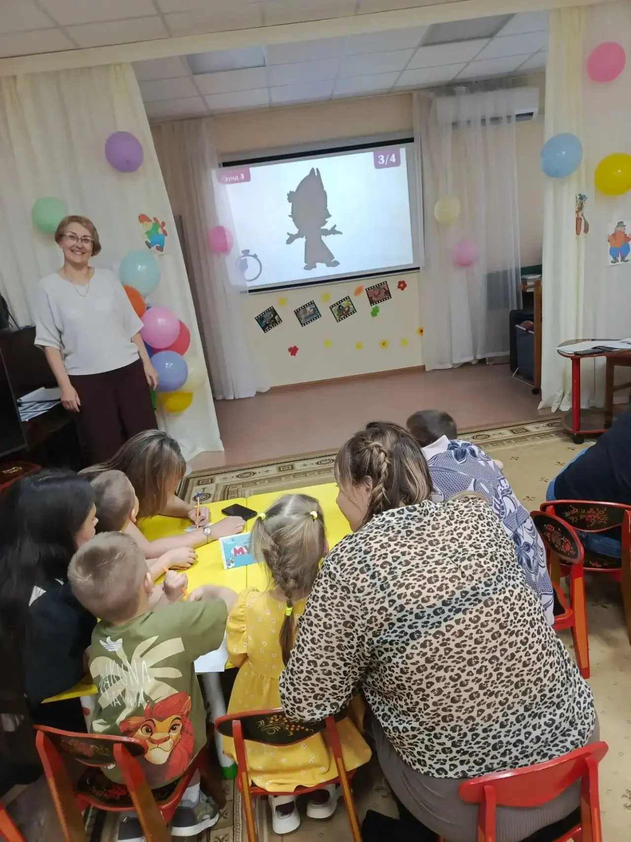 Сегодня, в нашем саду, в рамках кинофестиваля  "Ноль Плюс", прошел традиционный КВИЗ, г...