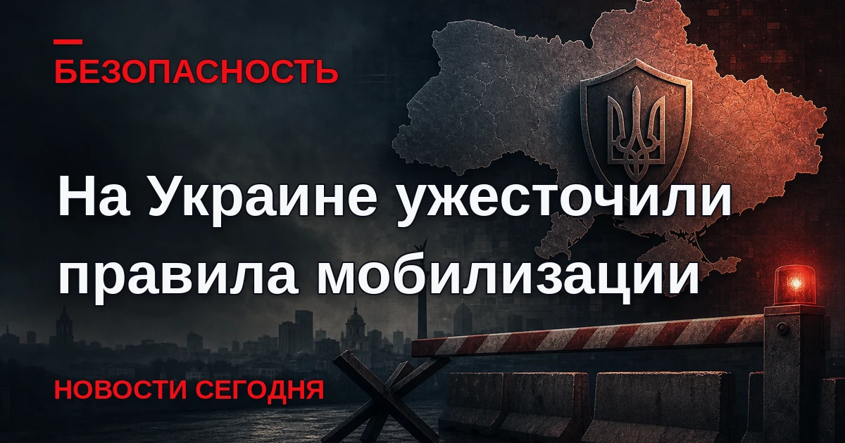 На Украине ужесточают правила мобилизации, снижая лимиты бронирований работников во мно...