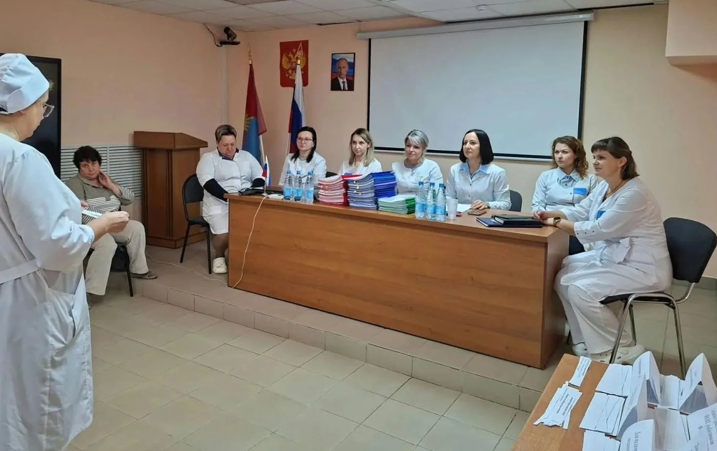 15 октября 2026 года на базе ТОГБУЗ «Тамбовская КЦРБ» прошла аттестация средних медицин...