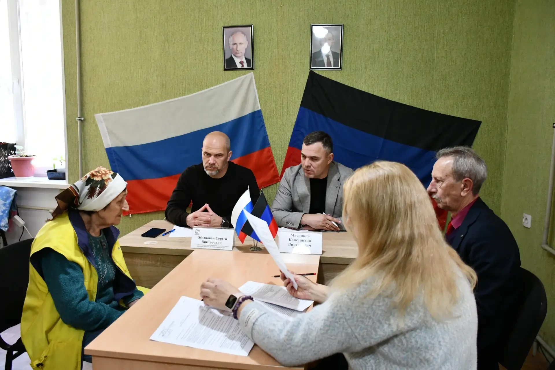 Рабочая поездка в Дебальцево и Светлодарск