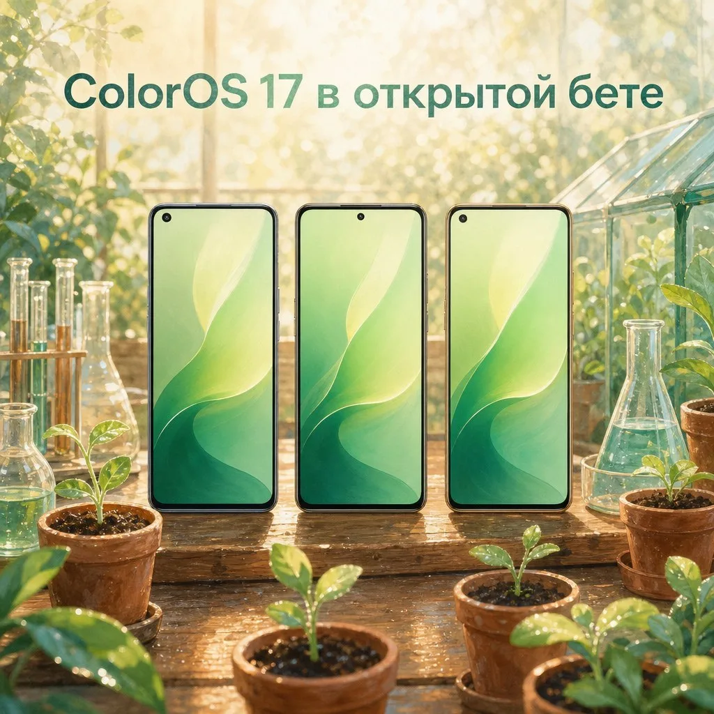 ColorOS 17 вышла в открытую бету