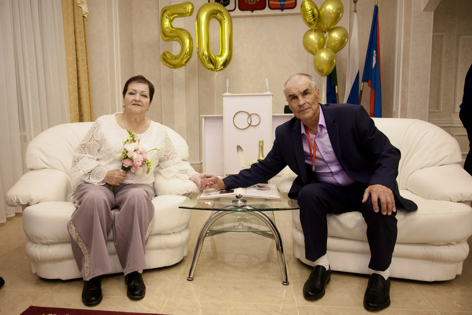 🏅 Золотая свадьба Исаковых: 50 лет вместе