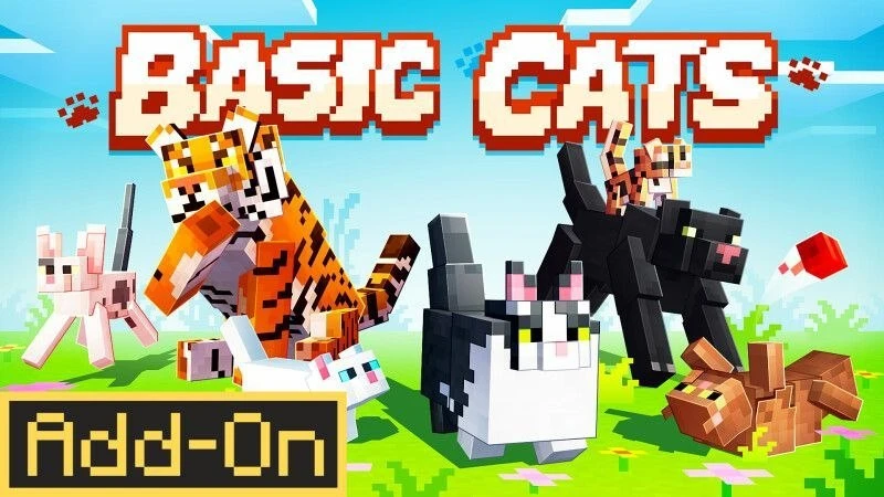 Basic Cats — Это дополнение вносит множество уникальных пород кошек в открытый мир, выб...