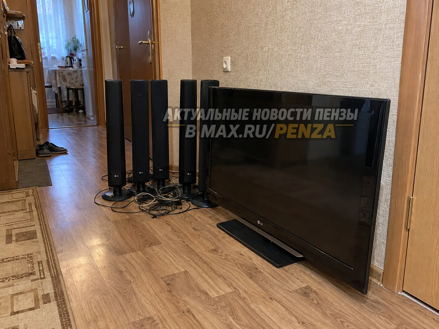 В Пензенском районе женщина после ссоры с бывшим мужем забрала из его квартиры телевизо...