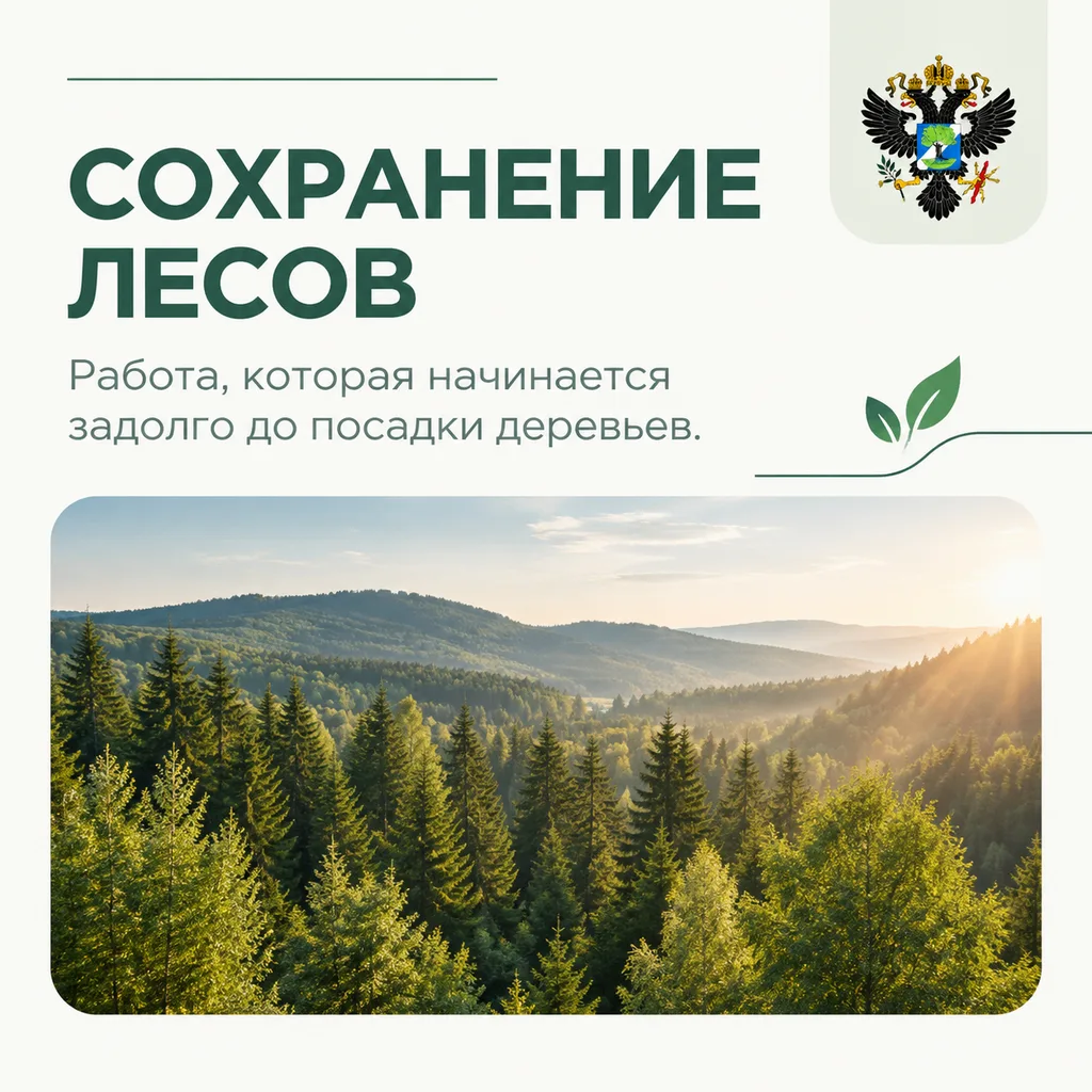 Федеральный проект «Сохранение лесов»