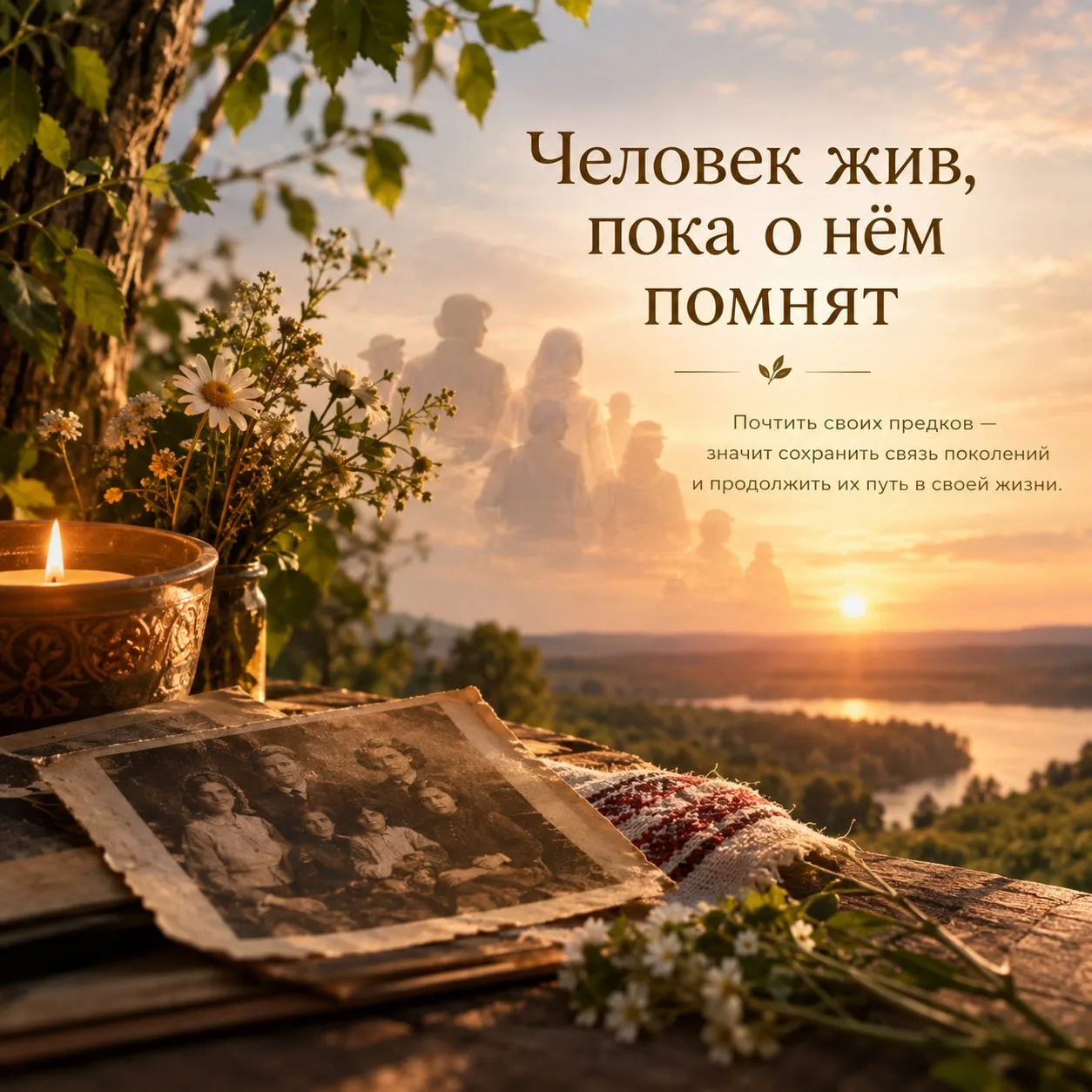 10 октября – время почитания предков в традиции многих народов. В этот день важно выраз...