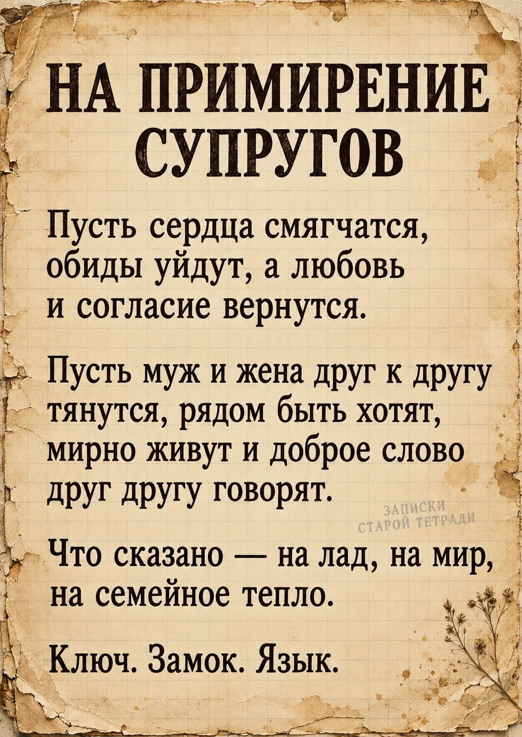 НА МИР И ЛАД В СЕМЬЕ 💍