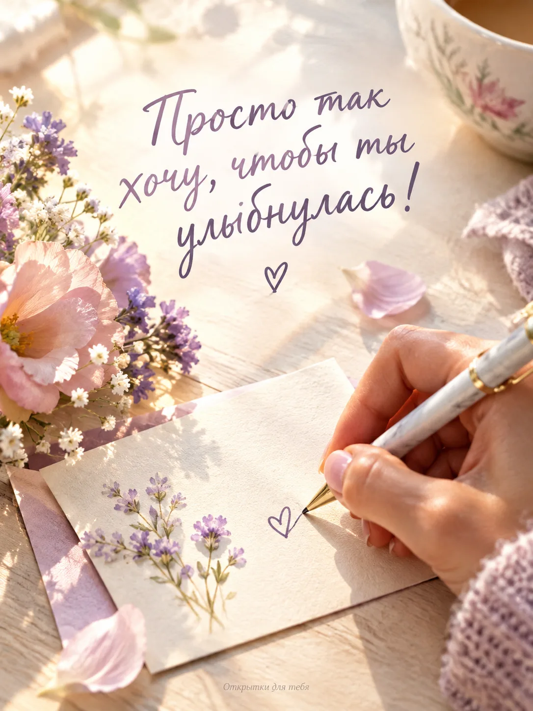 ОТКРЫТКА ДЛЯ ТЕБЯ⁠💌