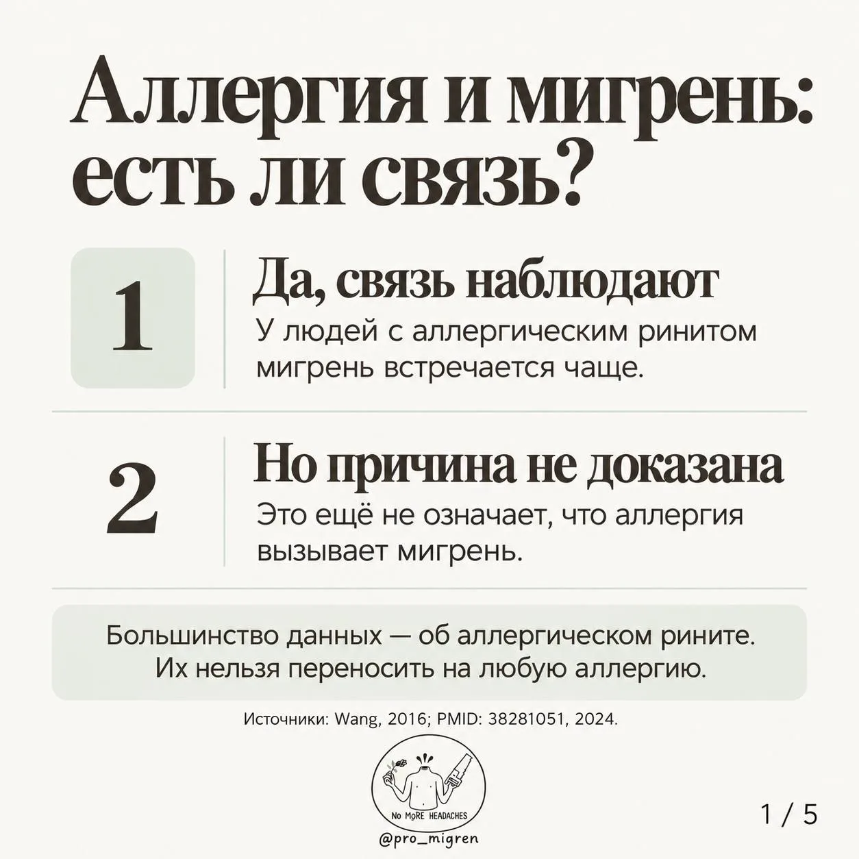 Как вы помните (или не помните), после ковида я страдаю от хронической мигрени. До кови...
