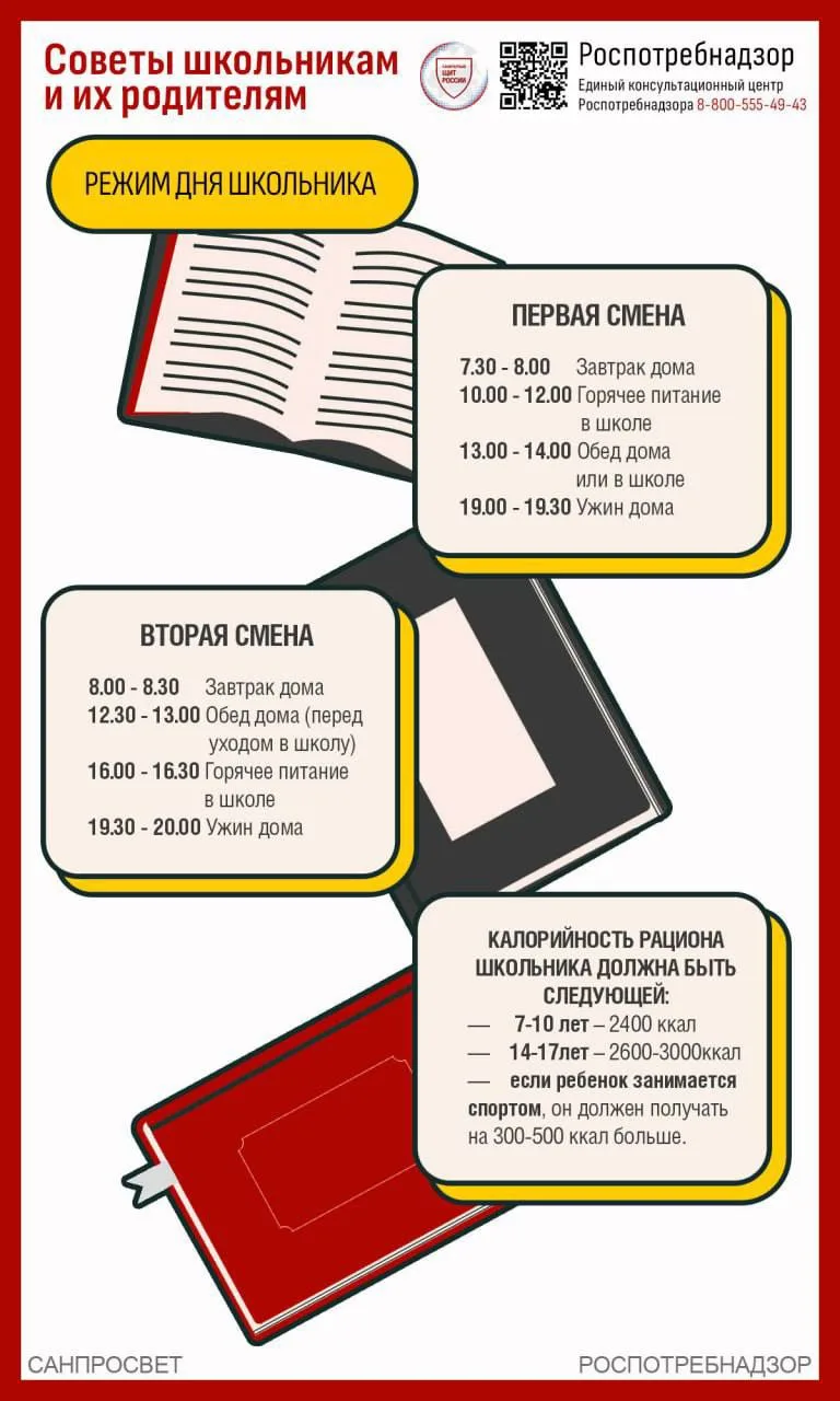 Дорогие друзья! Время рубрики #режим_дня_школьника.