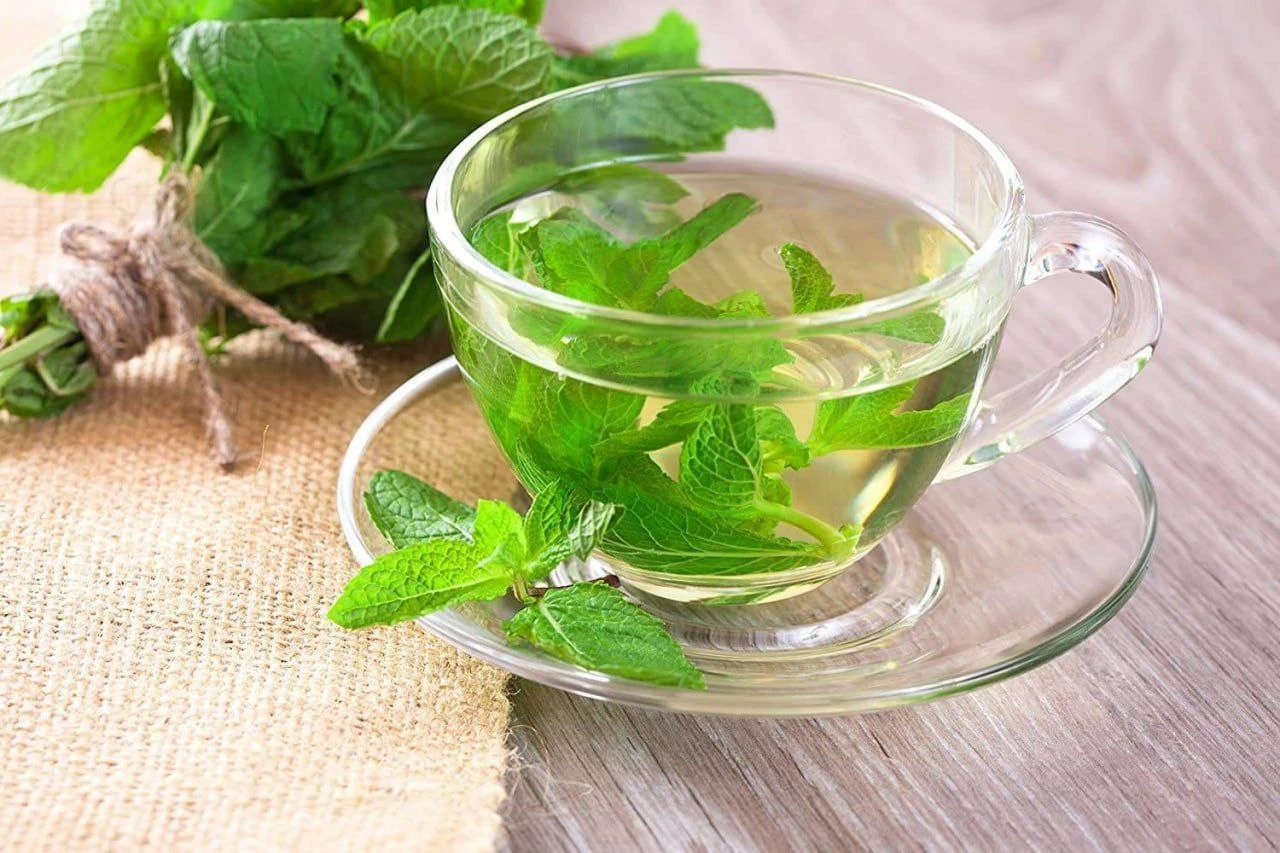 Чай с мятой  🌿