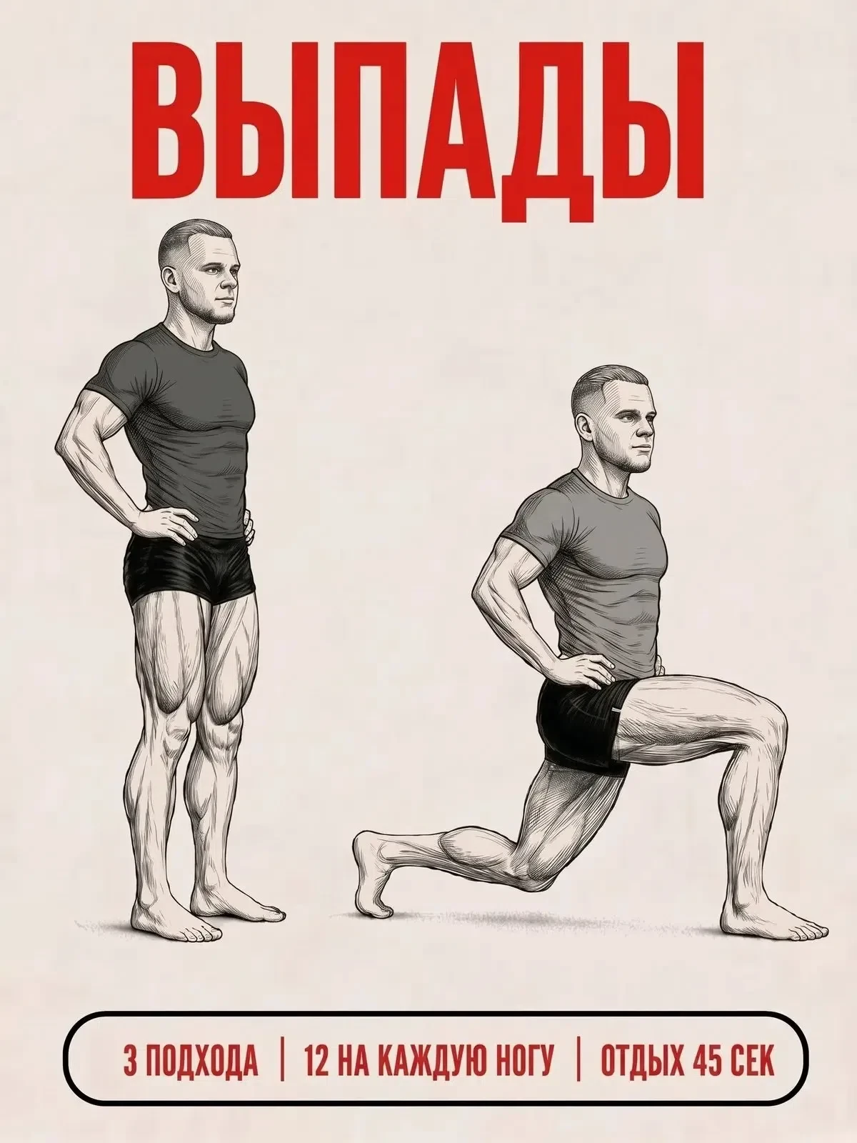 Тренировка ног: мощь и стабильность в каждом движении.