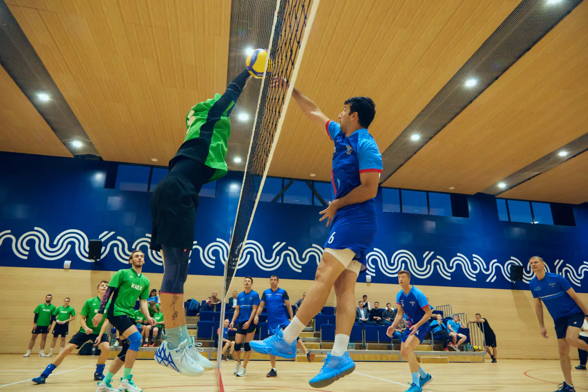 🏐 О товарищеском матче по волейболу